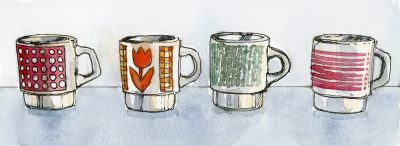 Set of 4 Mugs