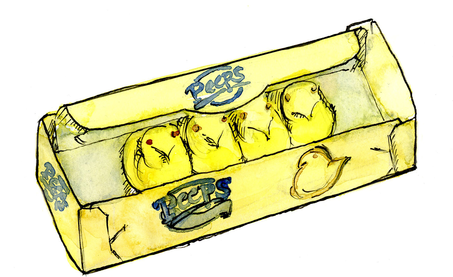 marshmallow chick peeps