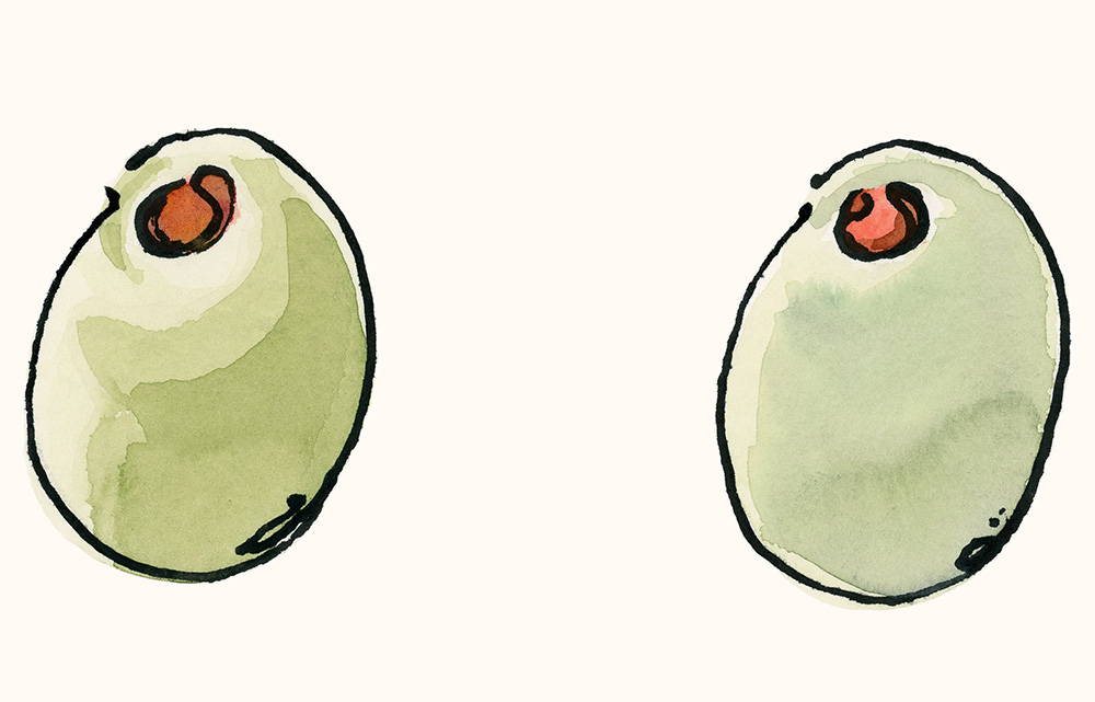 sketchy olives